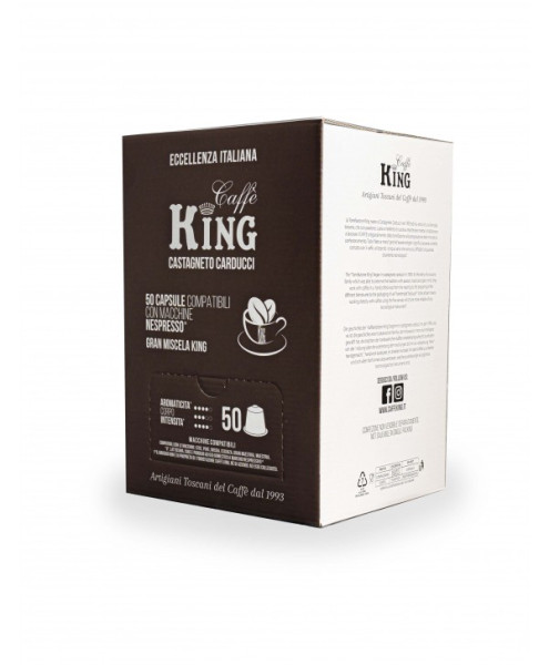 Caffè King Nespresso Kompatibel - Caps 50